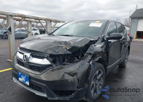 2018 Honda Cr-V Ex из США, поврежденный, VIN 7FARW2H5XJE004713